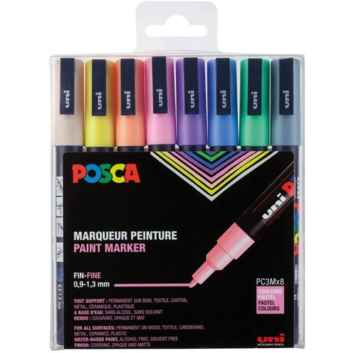 Pochette marqueurs posca - 8,