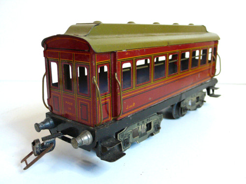 Trains jep voiture acajou - trains,