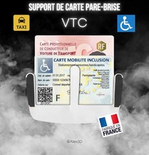 Support porte carte HANDICAPE