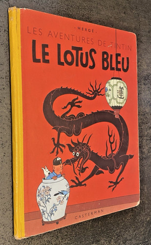 Tintin lotus bleu n 7 - tintin,