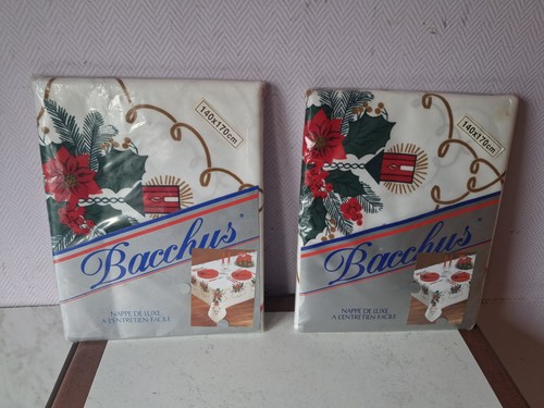 Lot nappes bacchus neuves - 2,