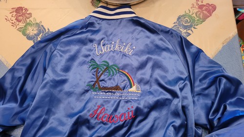Rare vintage bombers bleu - vintage,