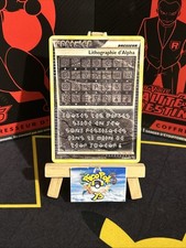 Carte Pokémon Lithographie