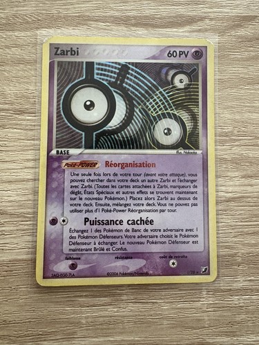 Carte pokémon zarbi - carte,
