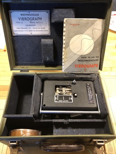 Vtg westinghouse vibrograph - vtg,