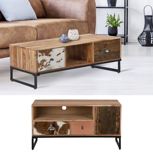 Table console meuble bas - , tv