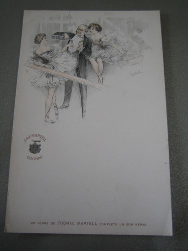 Menu cognac martell - cognac,