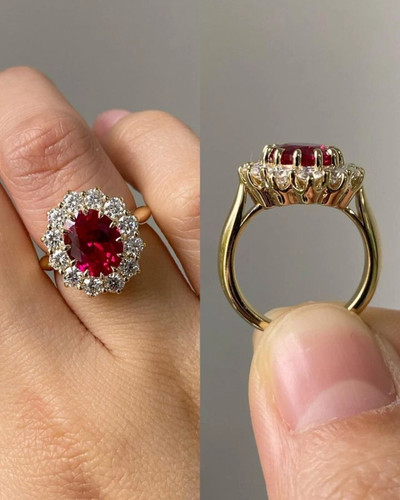 Bague fiançailles diamant - de,