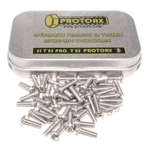 Vis tête bombée 10mm - tÊte,