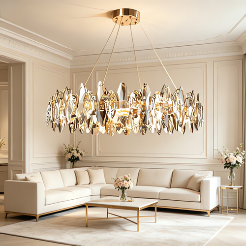 Plafonnier cristal à - en,