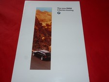 1995 BMW 3 Series E36 Touring 320i 328i 318tds 325tds English Brochure Brochure