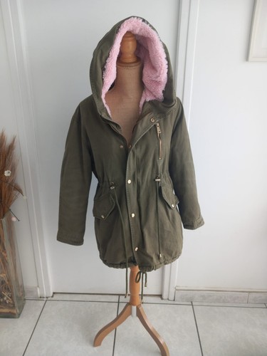 Veste parka kaki avec - /,