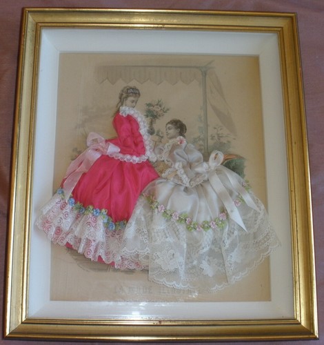 Cadre vintage avec - gravure, de