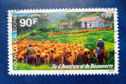Nouvelle calédonie timbre - calédonie, pa