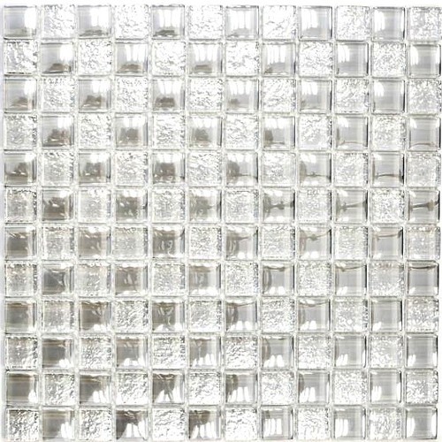 Mosaïque verre blanc - mosaïque,
