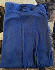 Mens Unipro T-shirt Size L Navy Blue