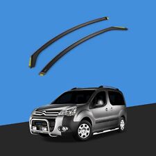 CITROEN Berlingo MK2 2008-2018 Van Wind Deflectors 2pc Tinted