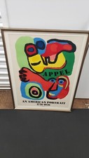 KAREL APPEL RARE VINTAGE 1964 MID CENTURY NEWLY FRAMED SILKSCREEN ART PRINT