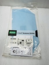 Lot of 10 MSA 10115840 Visor,V-Gard ,PC,CLR,Faceshield, Polycarbonate