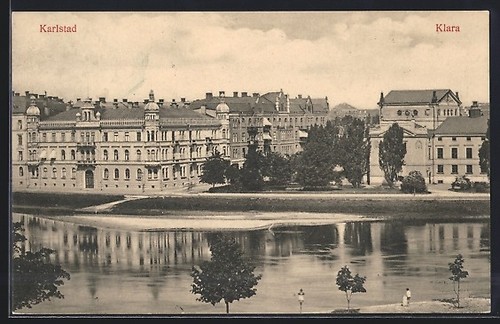 Carte postale karlstad - carte, klara