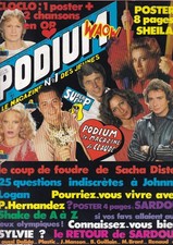PODIUM N°101 SACHA DISTEL /