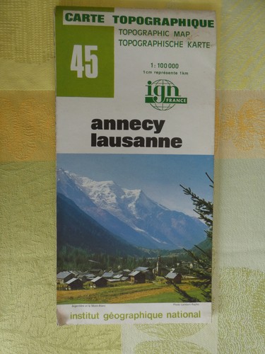 Carte ign serie verte - carte, 45
