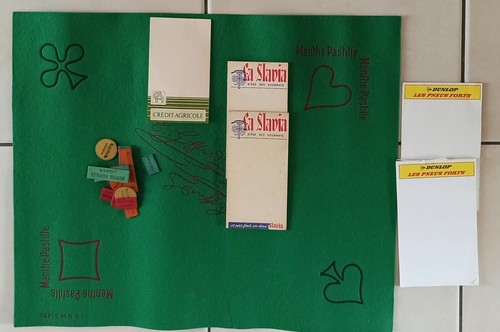 Tapis jeux cartes - jeux,