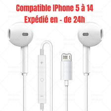Écouteurs iPhone 16 15 14 7 8