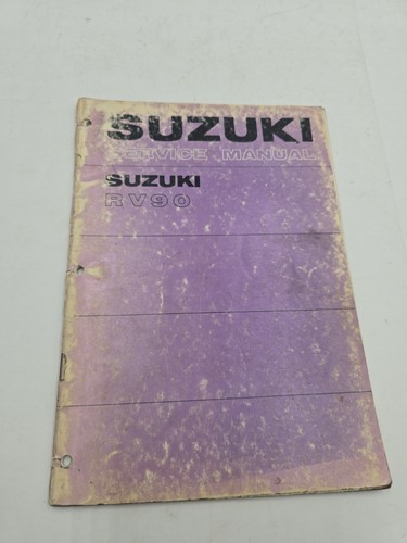 Suzuki rv90 service manual - suzuki,