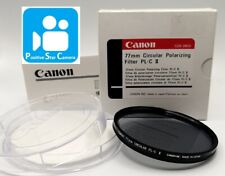 ?VIDEO??Unused? Canon 77mm Circular Polarizing Filter PL-C II From JAPAN