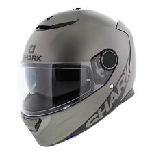 Casque Shark Spartan 1.2 blanc gris anthracite mat