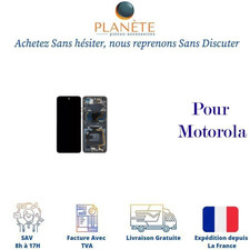 Original Ecran Extérieur Midnight Blue (Navy Blazer) pour Motorola Razr 50 Ultra