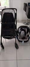 a vendre poussette + cosy poussette réversible 