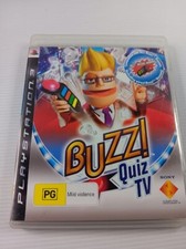 Buzz Quiz TV  PS3 Game includes manual