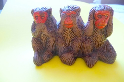 Statuette figurine singes - figurine, 3