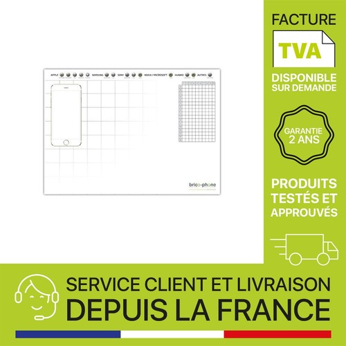 Plan travail magnétique - de,