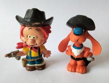 Vintage 2 Figurines Cowboys