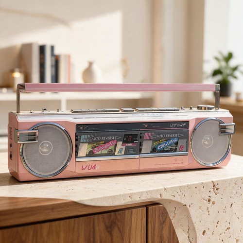 Sanyo wu4 rare boombox - mr-wu4,