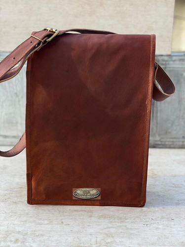 Besace cartable homme vintage - cartable,