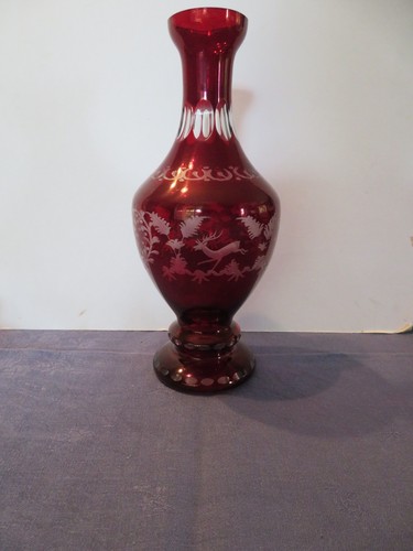 Ancien vase cristal - en, de