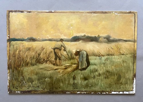Les foins peinture - peinture, sur