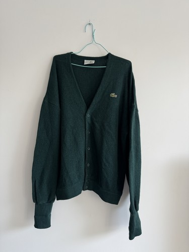 Cardigan lacoste vintage 100 - cardigan,