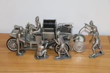 Pompiers Les étains du Prince Camion Delahaye avec servants