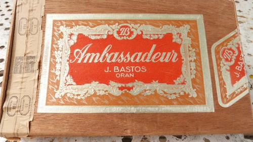 Boite cigares bois - boite, ancienne