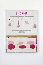 Rose : Motifs de broderie