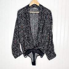 Body femme Intimately Free People chemise papillon haut combo Large