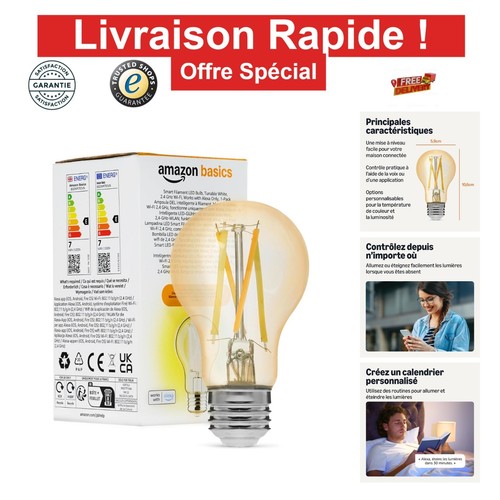 Amazon basics ampoule led - ampoule,