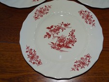 Villeroy Boch 3 dessert plates Septfontaines Old Brussels 20 cm