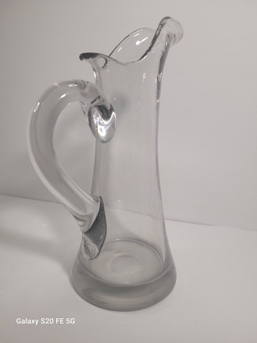 Pichet cidre verre - pichet, ancien