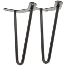  2 Pcs Pieds De Table Industriel Jambes Pour Basse Salle À Manger